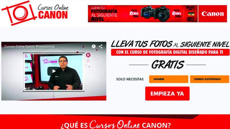 Cursos de fotografía ‘online’