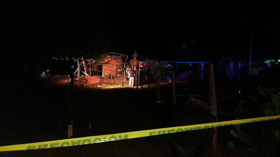 Un muerto y cuatro heridos deja explosión en Guararé