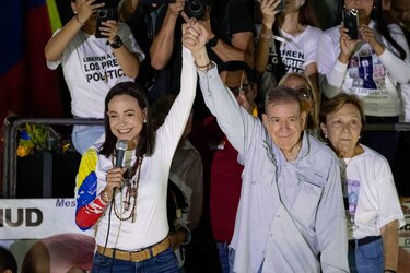 Presidente de la Asamblea Nacional de Venezuela pide cárcel para Edmundo González Urrutia y María Corina Machado