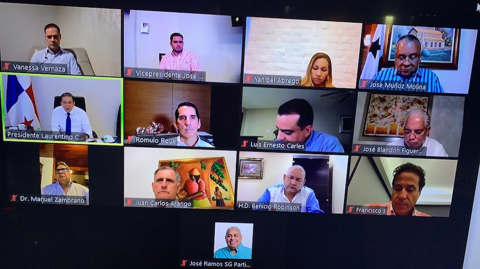 Jefes de partidos políticos piden a Cortizo reunión con el MEF para saber la realidad de las finanzas del Estado