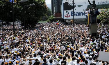 Oposición venezolana sale a las calles a clamar liberación de Leopoldo López