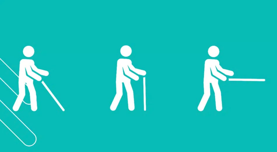 El bastón blanco: un símbolo de independencia y autonomía