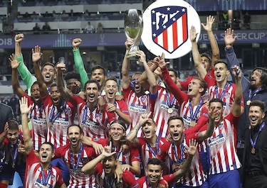 Atlético vence 4-2 al Real Madrid y conquista la Supercopa europea