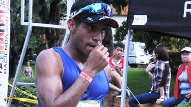 El panameño Jorge Castelblanco no completó el maratón de Londres