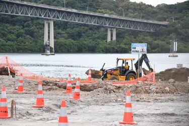 Cuarto Puente: excavaciones y fundaciones progresan de acuerdo al plan