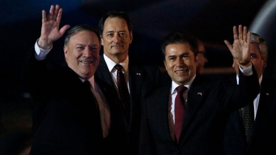 Pompeo llega a Paraguay en el marco de su gira sudamericana