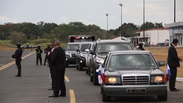 Realizan simulacro de llegada de mandatarios que participarán en la Cumbre