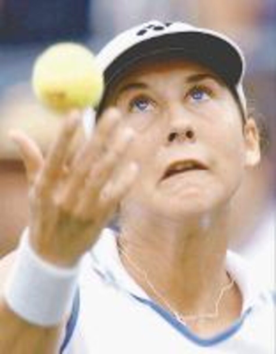 Hingis sudó para vencer a la croata Iva Majoli