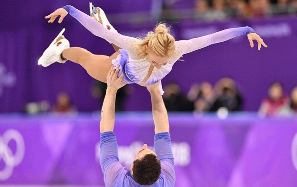 Savchenko y Massot ganan oro olímpico en patinaje artístico por parejas