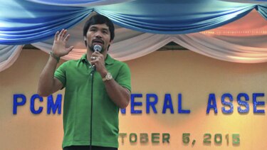 Pacquiao asume sus comentarios homófobos