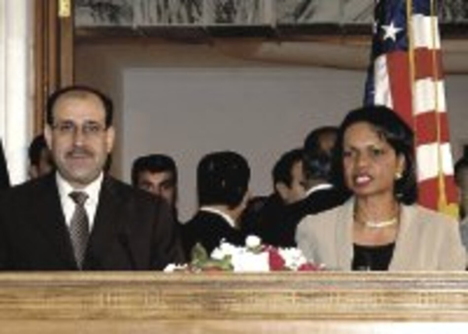 Condoleezza Rice realiza visita sorpresa a territorio iraquí