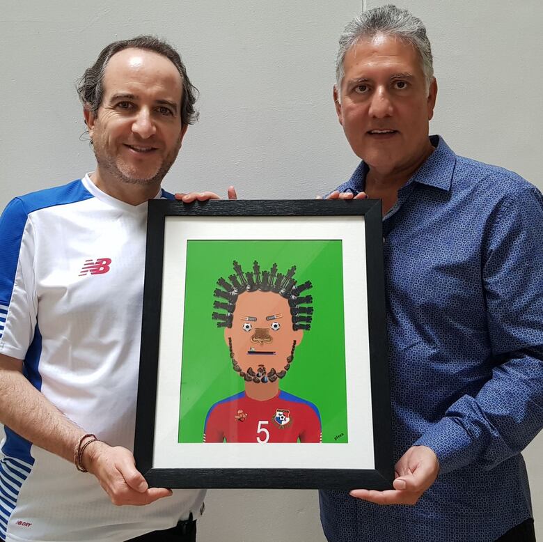 Reconocido caricaturista se inspira en el panameño Román Torres