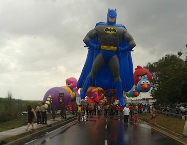Globos gigantes se toman la vía a Tocumen