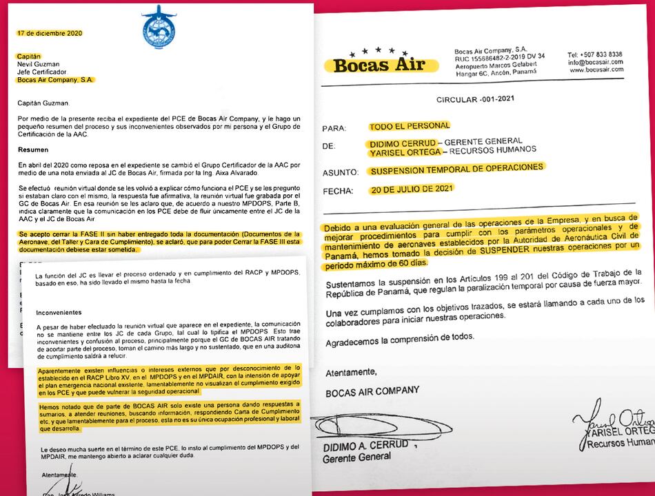 Mayor accionista de Bocas Air, misterio sin resolver