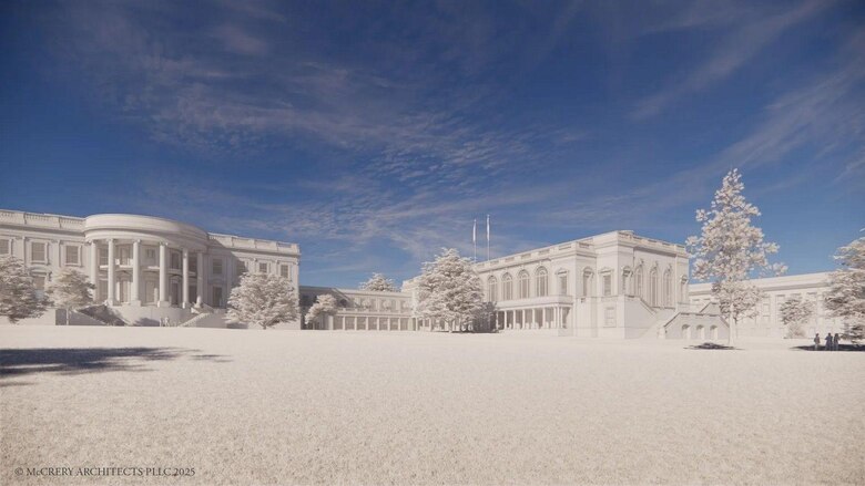 Quién paga el salón de baile que Trump está construyendo y por el que ha empezado a demoler parte de la Casa Blanca