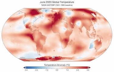 La NASA también habla del junio más cálido registrado en el mundo