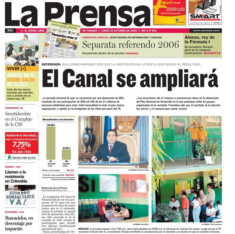 Siete momentos históricos en la ampliación del Canal de Panamá