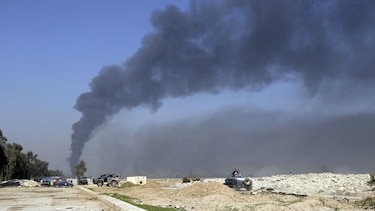 Fuerzas iraquíes avanzan sobre el oeste de Mosul