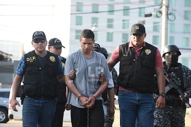 Ventura Ceballos permanecerá en una celda transitoria en la sede de la Policía Nacional de Ancón