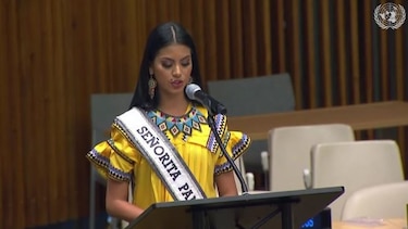 El discurso sobre empoderamiento de la mujer indígena de Rosa Montezuma en la ONU