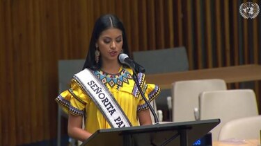 El discurso sobre empoderamiento de la mujer indígena de Rosa Montezuma en la ONU