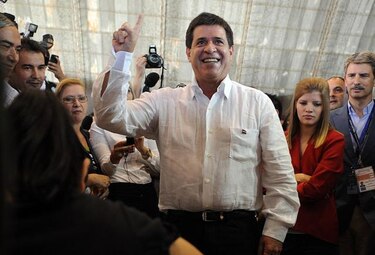 Empresario Horacio Cartes gana presidencia de Paraguay