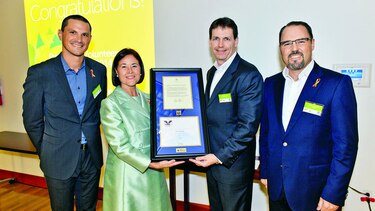 Scotiabank es distinguido por Junior Achievement