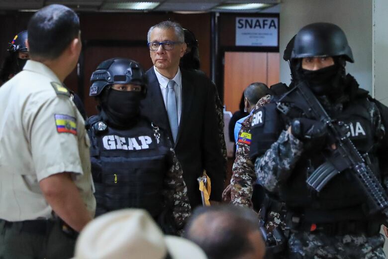 Comienza el juicio en Ecuador contra exvicepresidente Jorge Glas, acusado de peculado