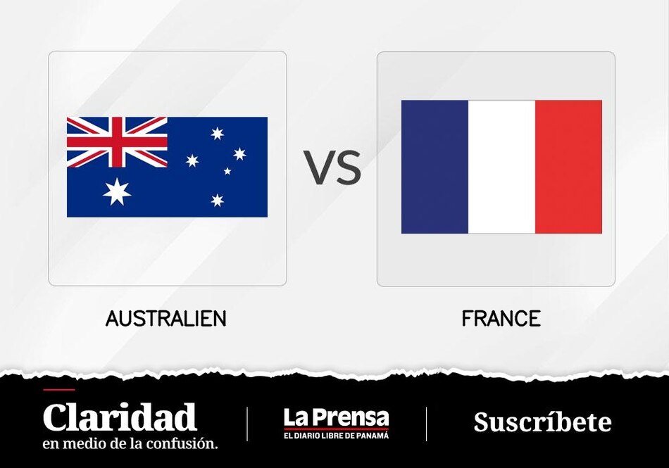Primera jornada: Francia vs Australia