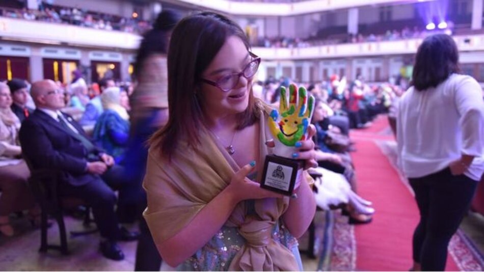 María José Paiz Arias es premiada en Egipto