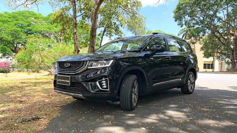 Imponente, elegante y con espacio para todos y todo, así es el Geely Okavango