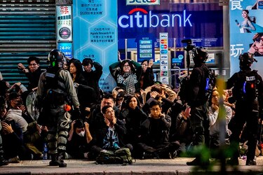 Luces y protestas abrieron la nueva década
