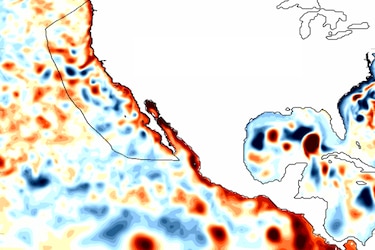 Qué son las ondas Kelvin detrás del oleaje destructivo que está afectando a las costas de México y el sur de California