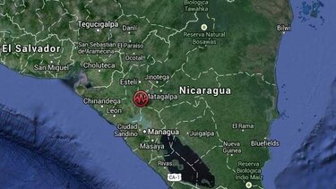 Temblor de 6.1 grados sacude a Nicaragua y daña algunas viviendas