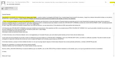 López Aliaga y los Panama Papers