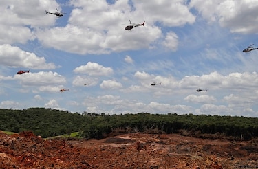 Brasileños realizan ceremonia en honor a víctimas de presa desplomada