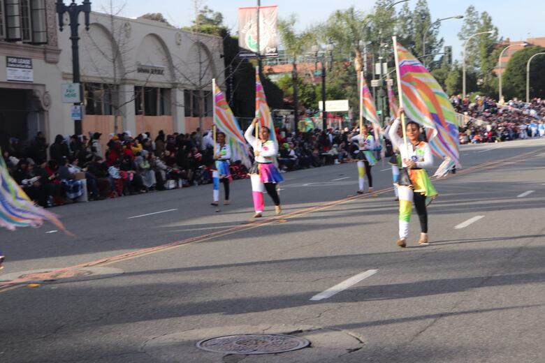 Exitosa presentación de la banda musical de La Primavera en Pasadena, California