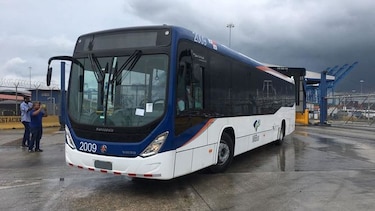Llegan las nuevas unidades de Metro Bus a Panamá