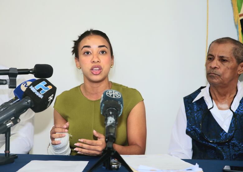 ‘Tengo marcas visibles y el médico que me atendió puede dar fe’: representante Arielis Barría