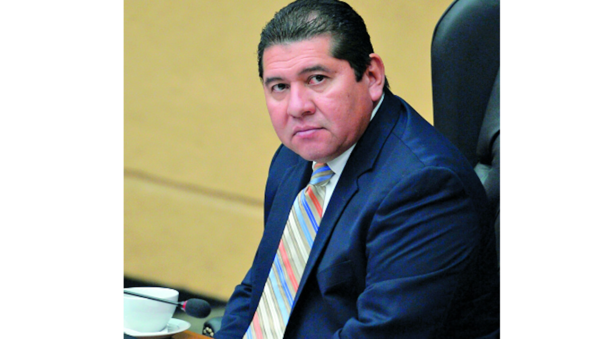Rubén De León, presidente de la Asamblea.