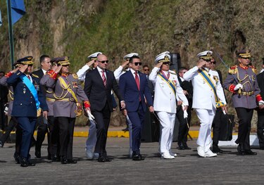 Noboa asegura que no se rendirá ante las mafias y promete un “Ecuador de paz y progreso”