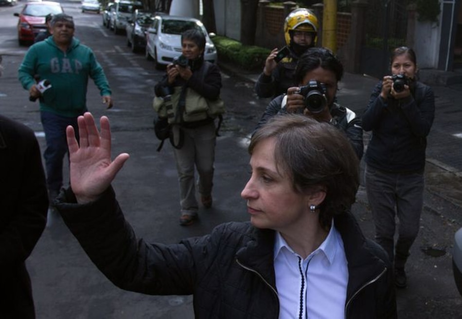 Periodista mexicana Carmen Aristegui cree que el gobierno está detrás de su despido