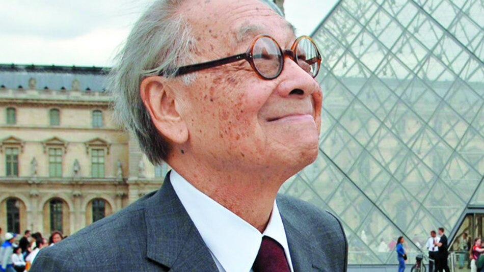 Pei y la pirámide del Louvre