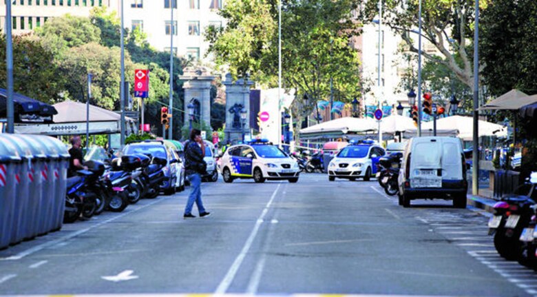 Barcelona, víctima de la violencia terrorista