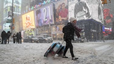 Un poderoso 'ciclón bomba' azota el noreste de Estados Unidos