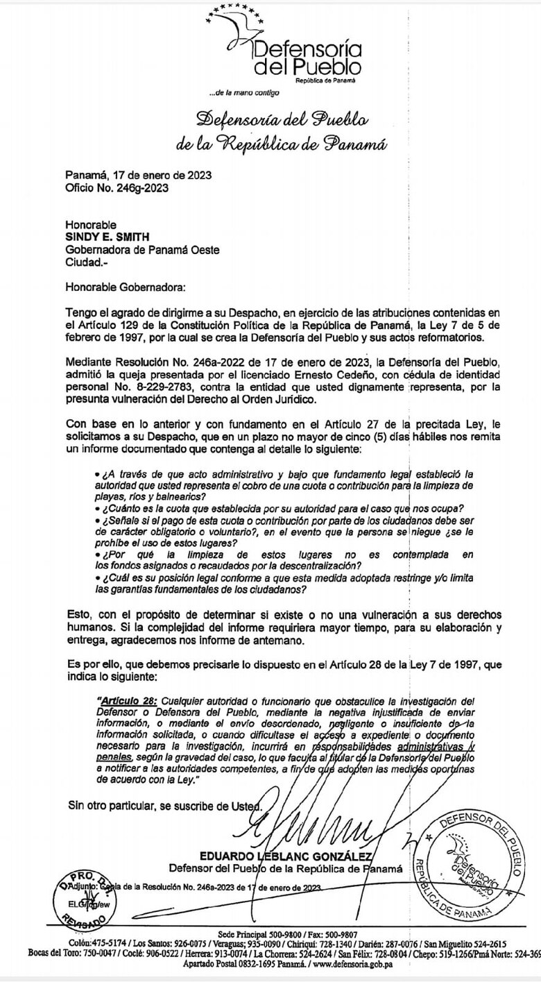 Roce entre Gobernadora Smith y el defensor del pueblo por regulación de playas: ‘debe respetar’