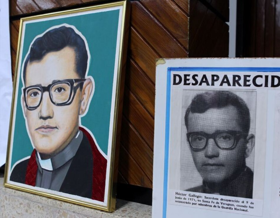 Analizarán restos para determinar si corresponden al padre Héctor Gallego