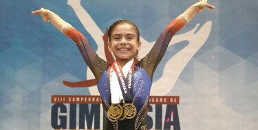 Salceda, una promesa de la gimnasia