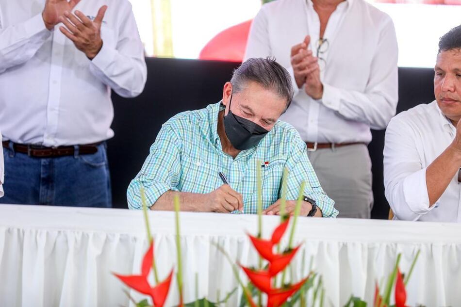 Presidente Cortizo sanciona Ley de política agroalimentaria del Estado