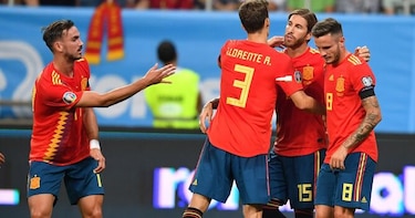 Pleno de victorias de España en su firme camino a la Eurocopa